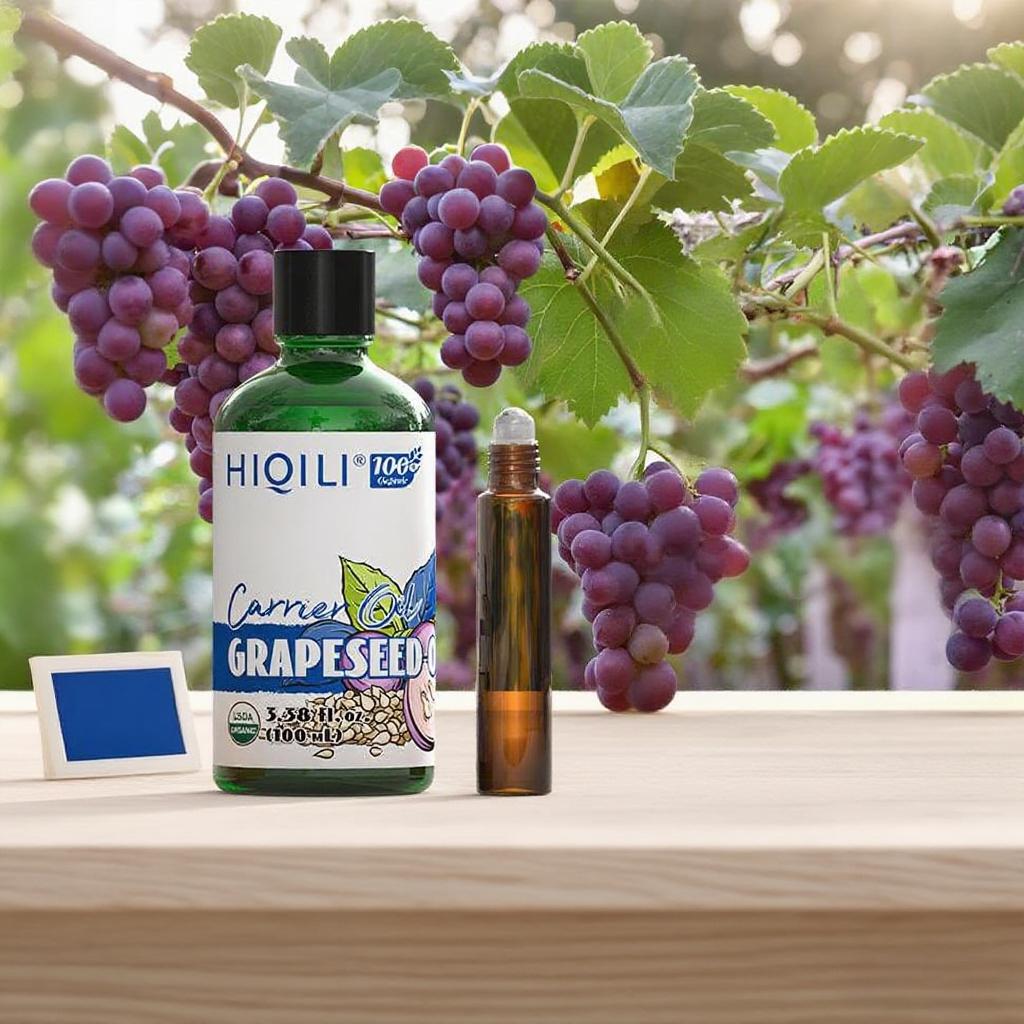 Home Fragrance Units - HIQILI 100ml グレープシードベースオイル、DIYキャンドル作り、家庭用&車用芳香剤、加湿器/ディフューザーに使用、グレープシードベースオイル