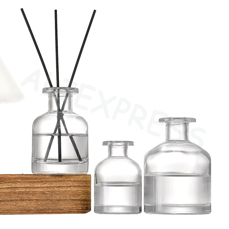 Home Fragrance Reed Diffuser Refill - リードディフューザーエッセンシャルオイルボトルオイルディフューザースティック1個50mlホームフレグランスディフューザーボトルパーティーギフトガラス容器