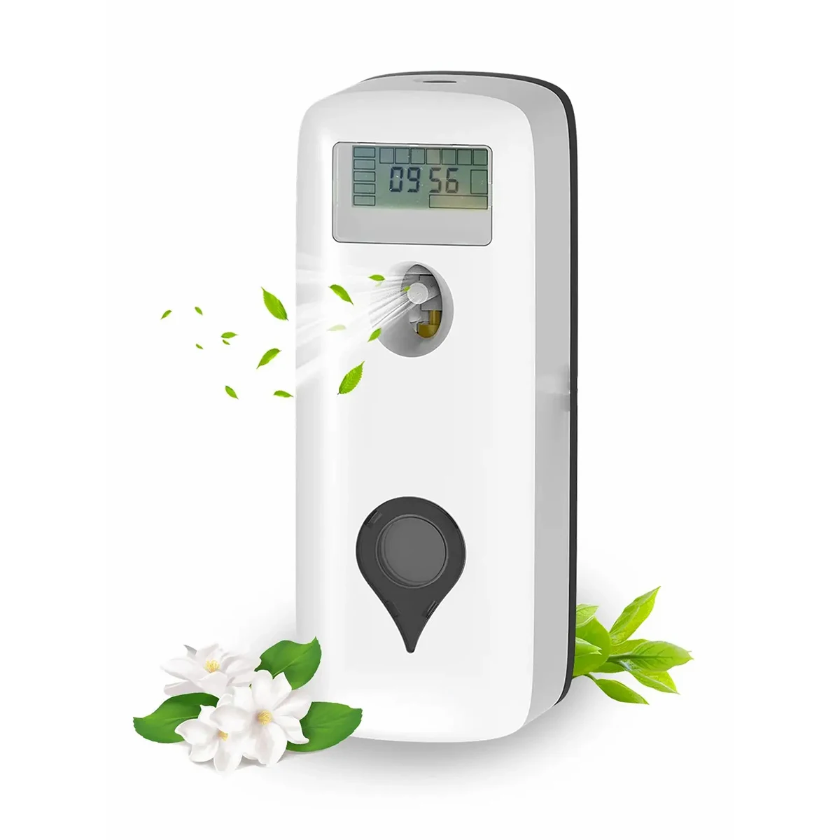 Home Fragrance Hotel - 壁掛け式液体芳香剤ディスペンサー,消毒剤,フレグランススプレー,トイレ,消臭剤,LCDプログラム可能,300ml
