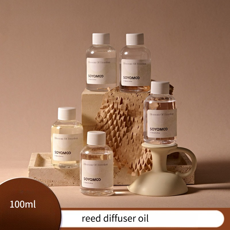 Home Fragrance Reed Diffuser Refill - リードディフューザーアロマオイル、ホームフレグランス詰め替え、ガーデンアイ、禅茶、100ML
