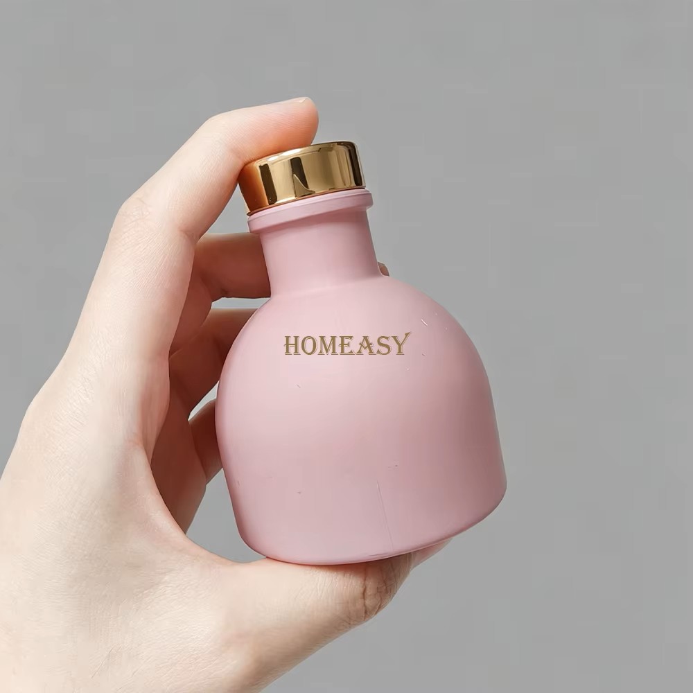 Home Fragrance Aroma Set - 6個入りリードディフューザーボトルセット、フレグランスエッセンシャルオイル用花瓶、空のアロマ容器、ホームテーブルデコレーションDIY香りアクセサリー