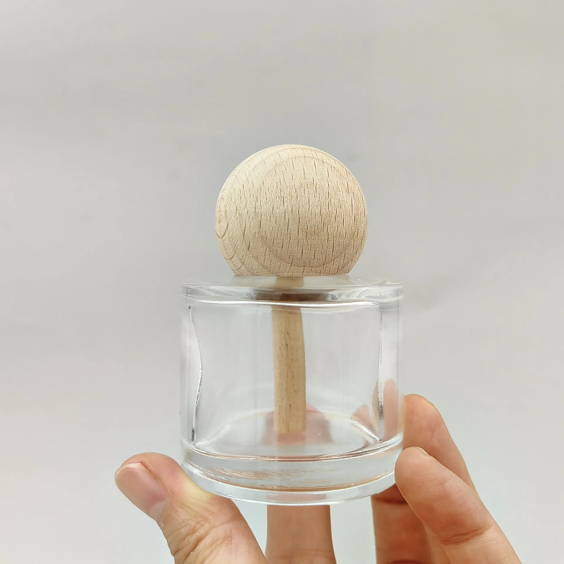 Home Fragrance Units - 空のエッセンシャルオイルのボトル,アロマディフューザー,室内装飾,オフィス,50ml, 1個