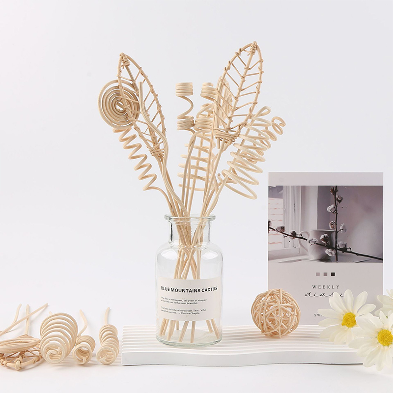 Home Fragrance Aroma Set - 12 ピース/セットアロマディフューザーロータスシリーズフラワーラタンスティック無火フレグランスリードディフューザースティック DIY 装飾品家の装飾