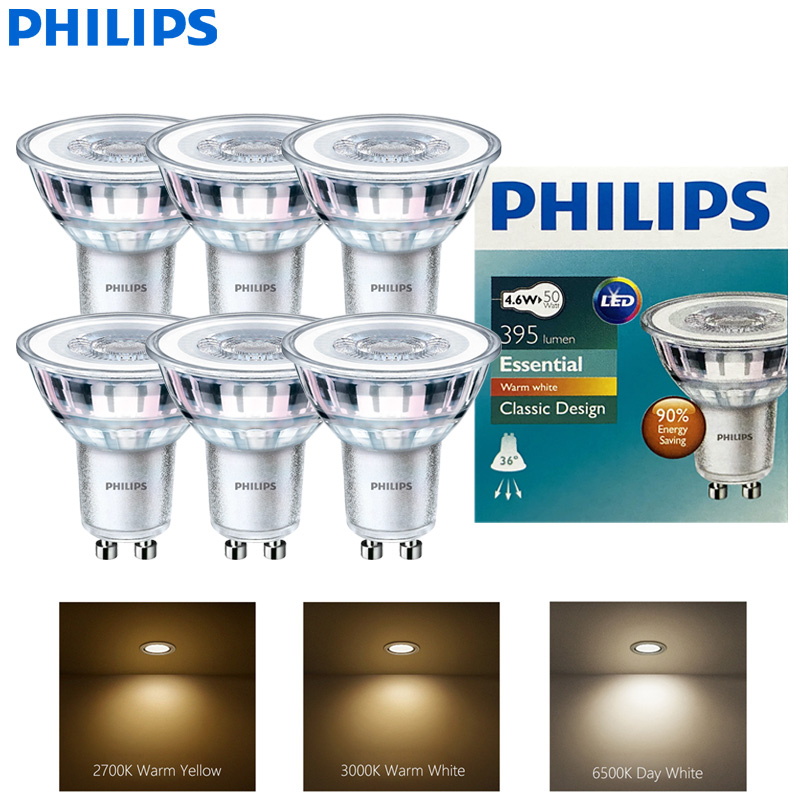 Philips Bulb Led Classic - フィリップス エッセンシャル LED GU10 PAR16 クラシック