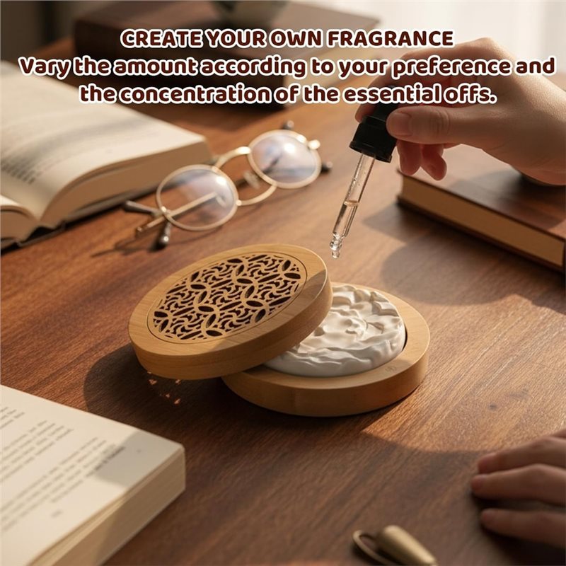 AT28-4個入りアロマボックスセット、パッシブディフューザ - Home Fragrance Aroma Set のレビューと価格