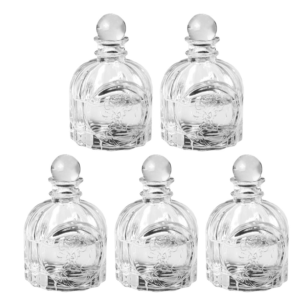 5 セットのフレグランスボトル透明フレンチスタイル香水ディフ - Home Fragrance Bottle のレビューと価格