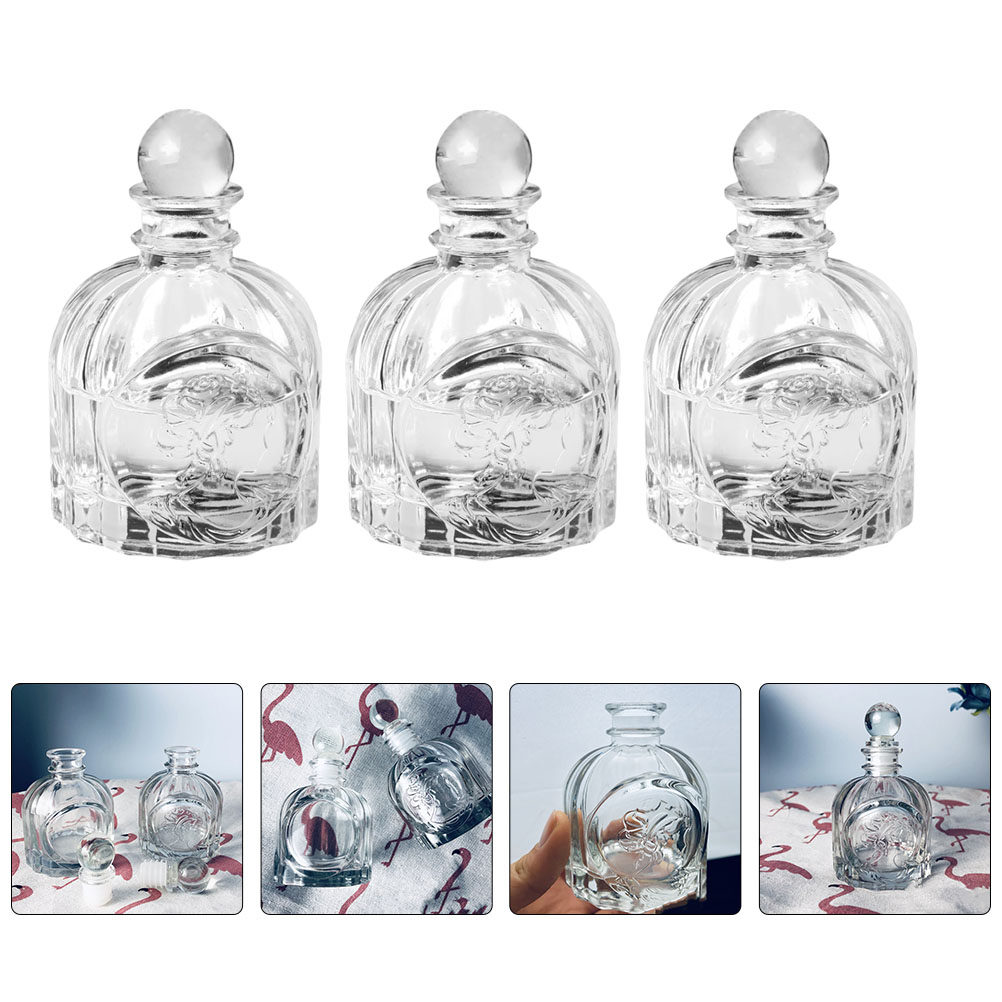5 セットのフレグランスボトル透明フレンチスタイル香水ディフ - Home Fragrance Bottle のレビューと価格