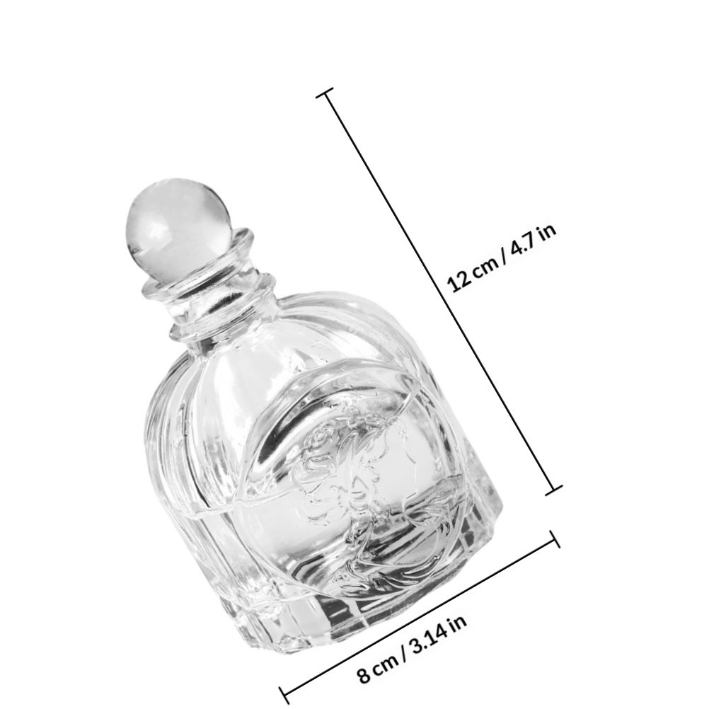 5 セットのフレグランスボトル透明フレンチスタイル香水ディフ - Home Fragrance Bottle のレビューと価格