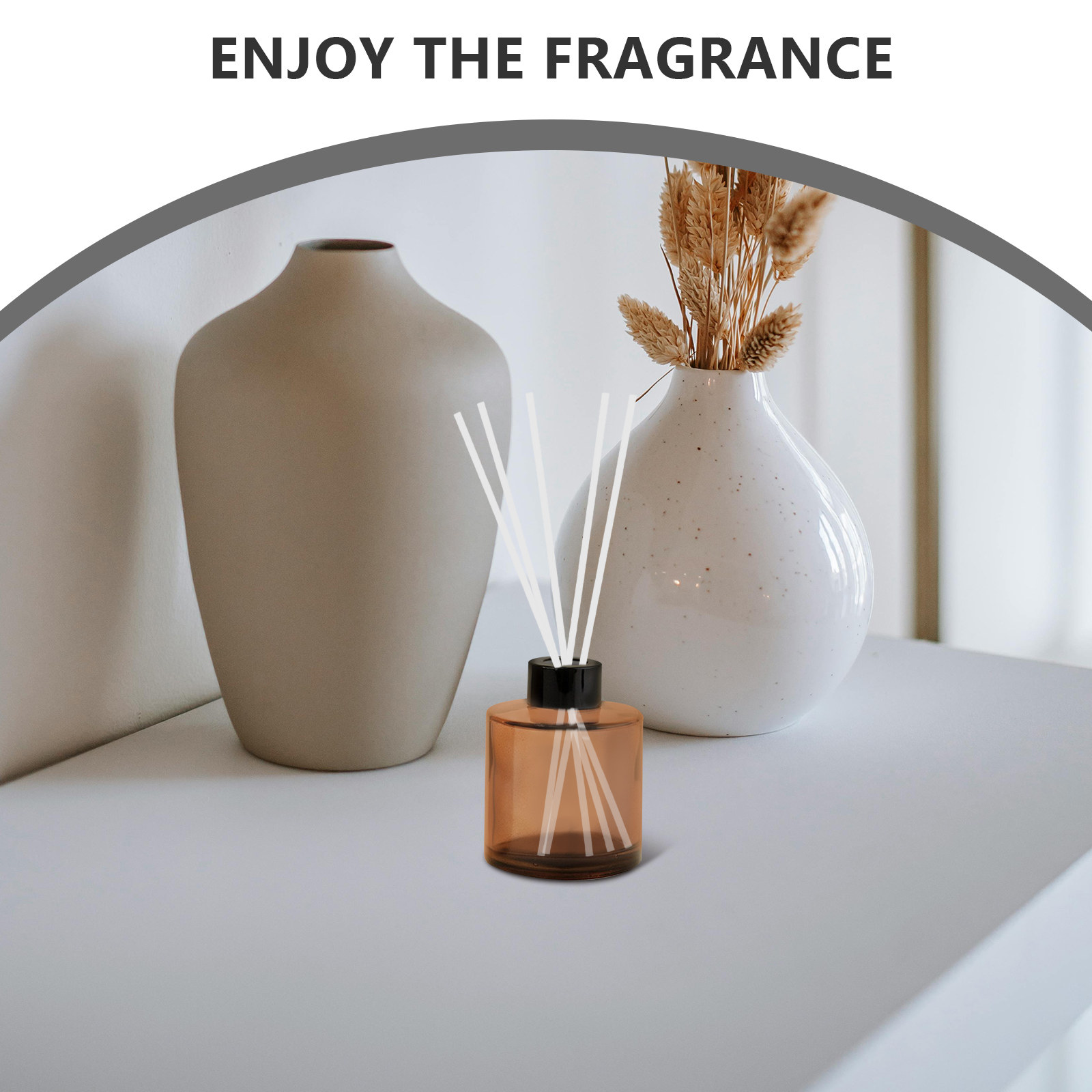 100本入りリードロッドディフューザーファイバースティック  - Home Fragrance Reed Diffuser Refill のレビューと価格