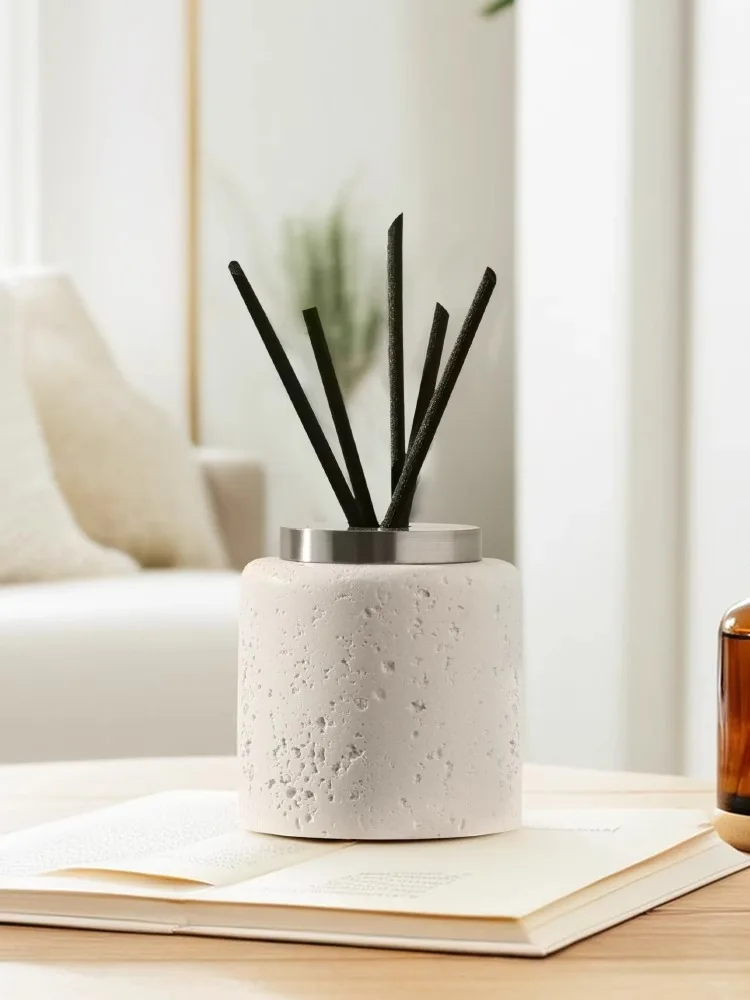 天然大理石アロマディフューザーボトル、エッセンシャルオイルリ - Home Fragrance Aroma Set のレビューと価格