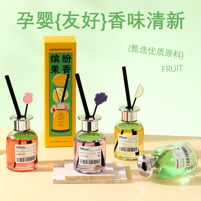150ml フルーツの香りのリードディフューザーセット ドー - Home Fragrance Aroma Set のレビューと価格