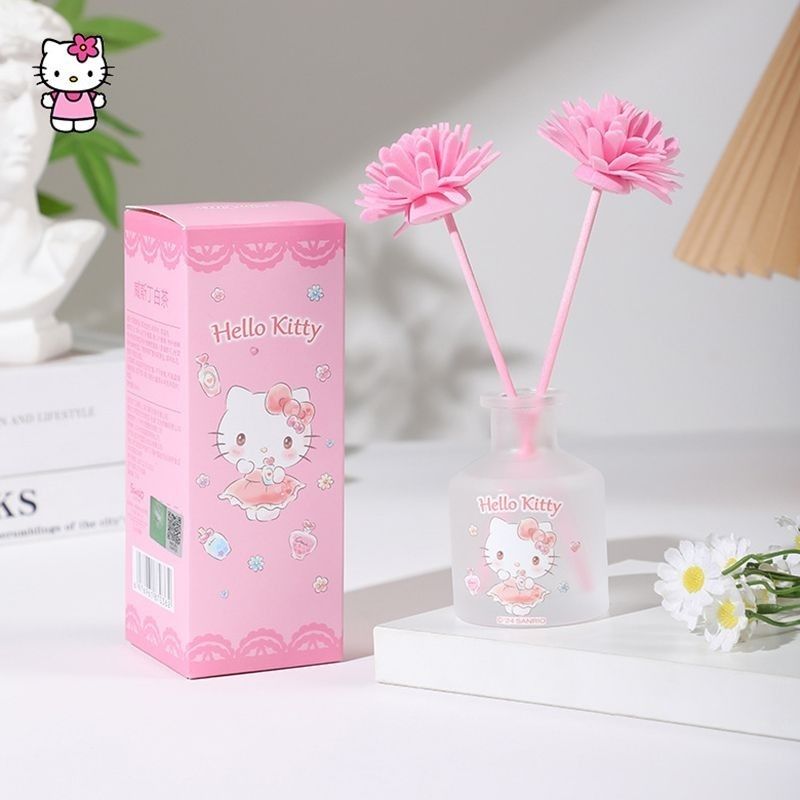 ハローキティアニメホームフレグランスオイルディフューザー無炎 - Home Fragrance Aroma Set のレビューと価格