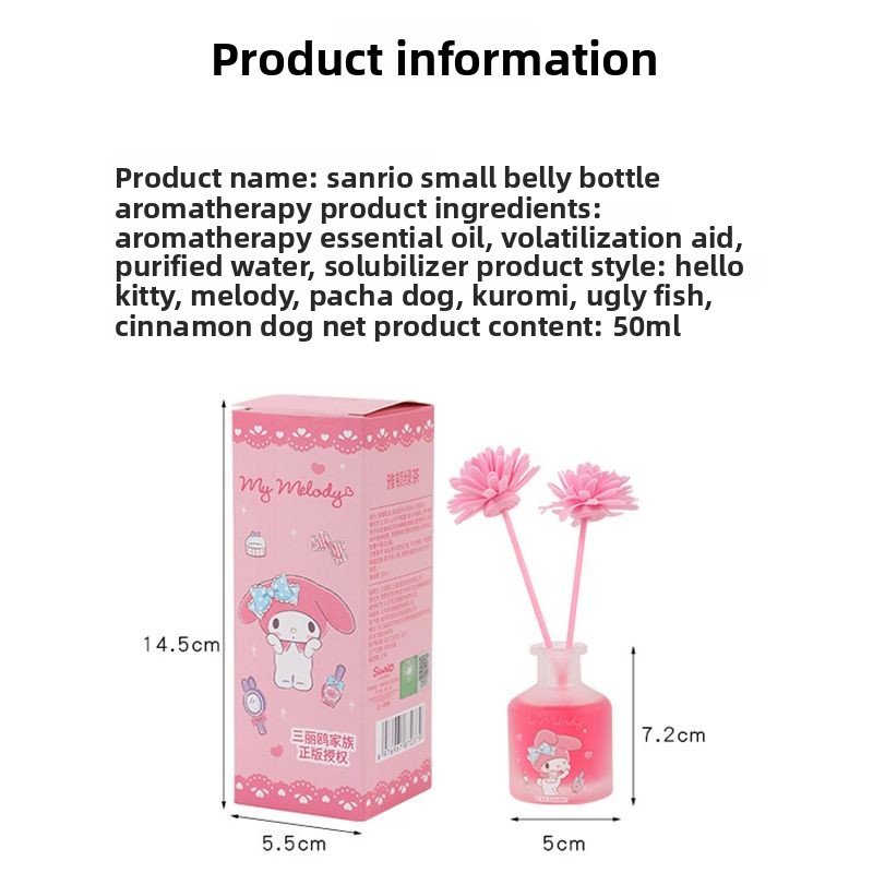 ハローキティアニメホームフレグランスオイルディフューザー無炎 - Home Fragrance Aroma Set のレビューと価格