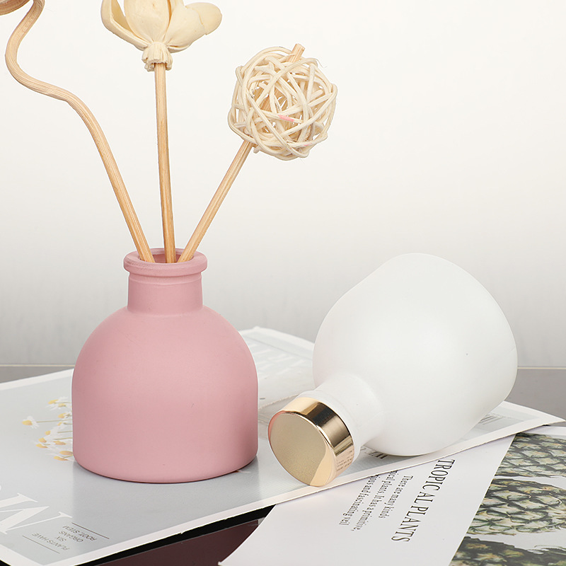 1pc 50 ミリリットル空のピンク/ホワイト/イエロー/ブ - Home Fragrance Bottle のレビューと価格