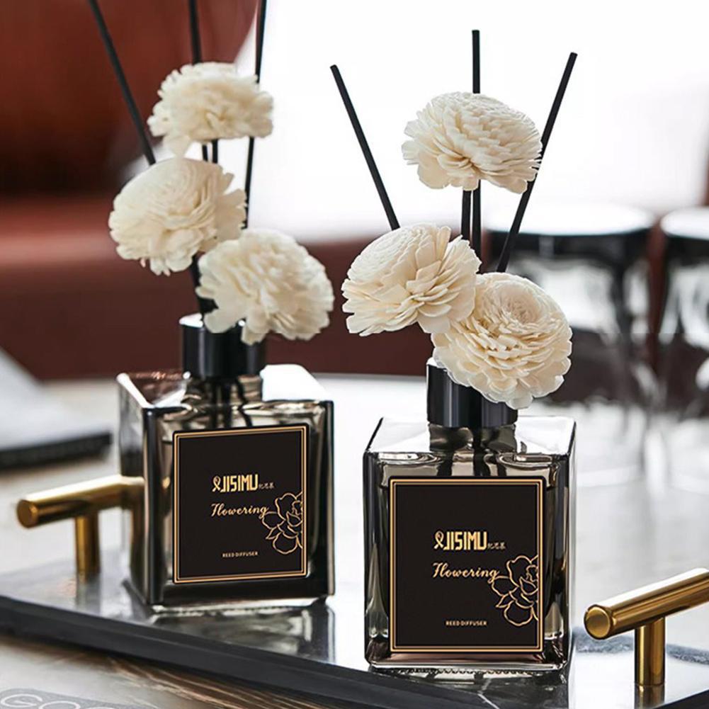 ジャスミンラベンダーの炎のないホームフレグランス、液体エアフ - Home Fragrance Jasmine & Yuzu Porcelain Diffuser のレビューと価格