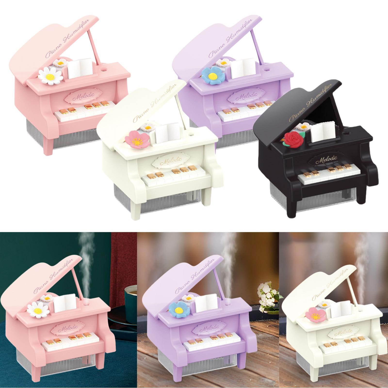 ピアノ型空気加湿器 2モード設定 ポータブル 350ml 旅 - Home Fragrance Piano のレビューと価格
