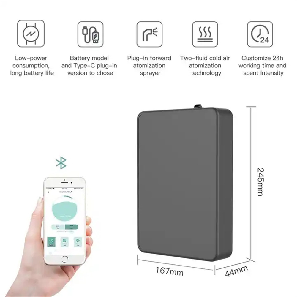 500m³対応アロマディフューザー スマートセントエアマシン - Home Fragrance Hotel のレビューと価格