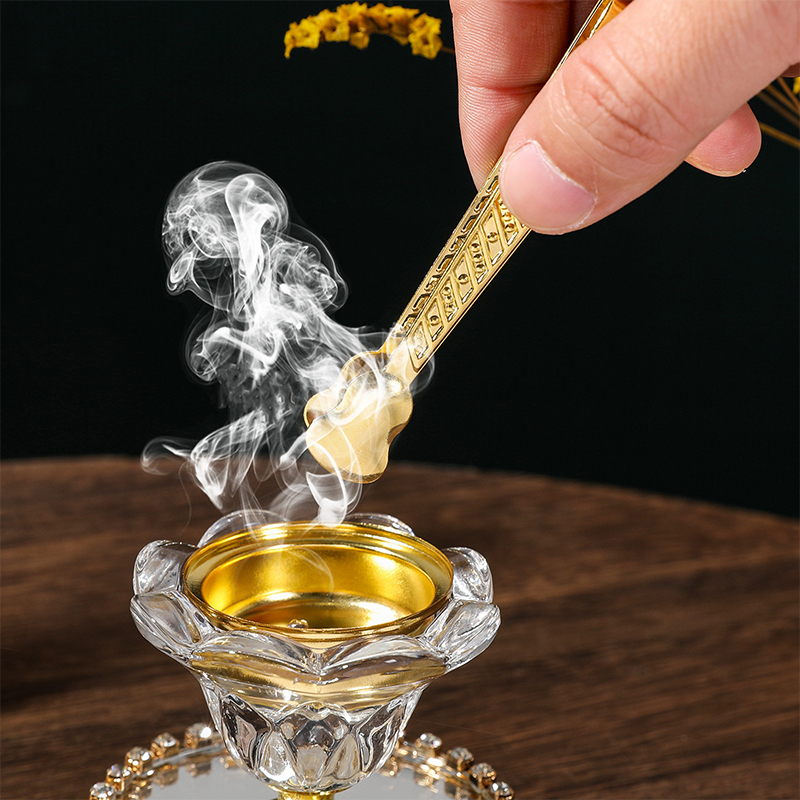 1pc ガラス香炉セットデスクトップ飾りポータブルクリエイテ - Home Fragrance Aroma Set のレビューと価格